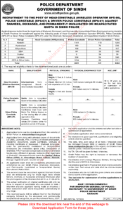 Today-Pakistan-Latest-Jobs-2024-in-Sindh-Police-Apply-Online